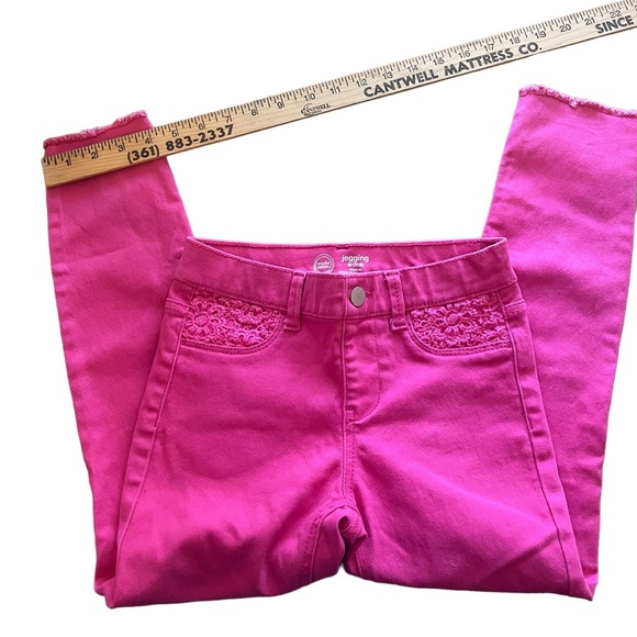 Wonder Nation pull up Jeggings Medium (7-8) pink - Picture 4 of 7